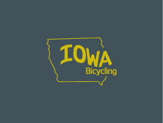 Iowa Bicycling logo design by moomoo