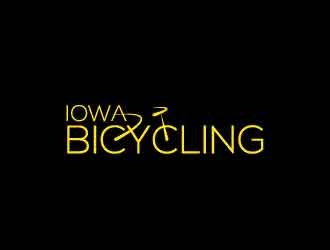 Iowa Bicycling logo design by my!dea