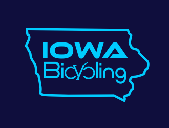 Iowa Bicycling logo design by Dhieko
