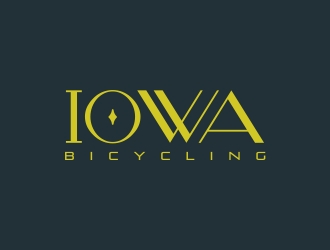 Iowa Bicycling logo design by excelentlogo