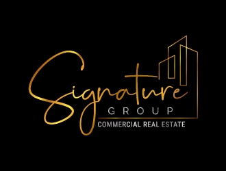 Signature Group Commercial Real Estate logo design by jaize