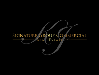 Signature Group Commercial Real Estate logo design by Landung