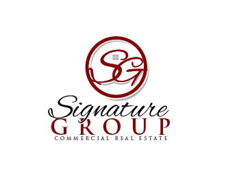 Signature Group Commercial Real Estate logo design by art-design