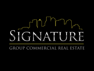 Signature Group Commercial Real Estate logo design by kunejo