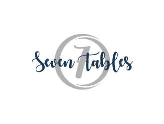 Seven Tables logo design by Zhafir
