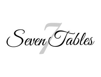 Seven Tables logo design by rykos