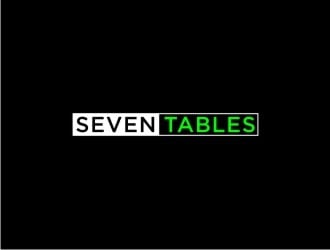 Seven Tables logo design by bricton