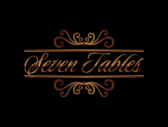 Seven Tables logo design by fastsev