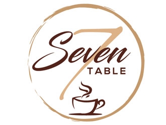 Seven Tables logo design by shere