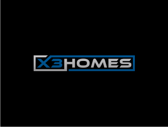 X3 Homes logo design by blessings