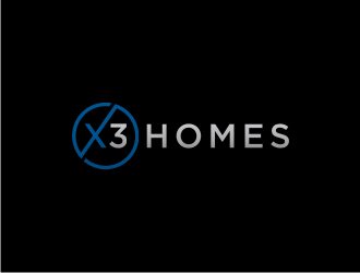 X3 Homes logo design by blessings