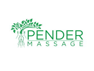Pender Massage logo design by Shina