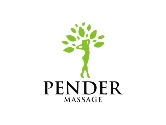 Pender Massage logo design by EkoBooM
