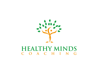 Healthy Minds Coaching logo design by RIANW