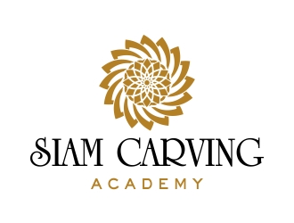 Siam Carving Academy logo design by cikiyunn