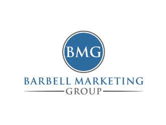 Barbell Marketing Group logo design by johana