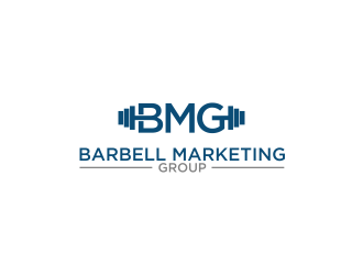 Barbell Marketing Group logo design by ammad