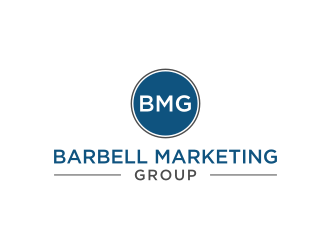 Barbell Marketing Group logo design by asyqh