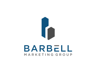 Barbell Marketing Group logo design by asyqh