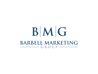Barbell Marketing Group logo design by ammad