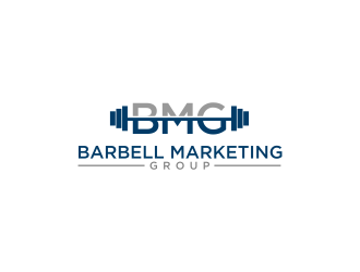 Barbell Marketing Group logo design by ammad