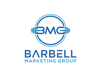 Barbell Marketing Group logo design by alby