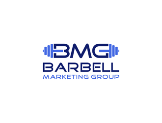 Barbell Marketing Group logo design by alby