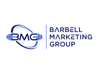 Barbell Marketing Group logo design by alby