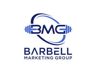 Barbell Marketing Group logo design by alby