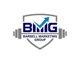 Barbell Marketing Group logo design by haze