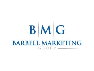 Barbell Marketing Group logo design by zamzam