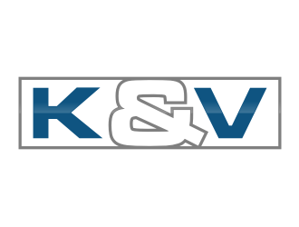 K&V logo design by Shina