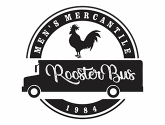 Rooster Bus logo design by ManishKoli