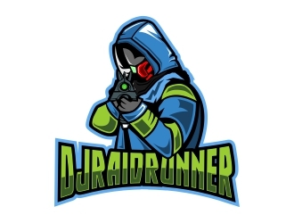 DJRaidRunner logo design by logoviral