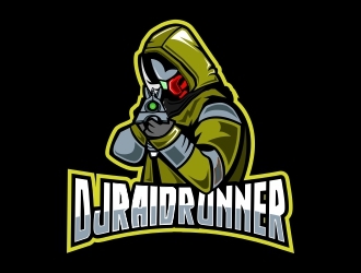 DJRaidRunner logo design by logoviral