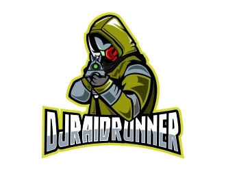DJRaidRunner logo design by logoviral