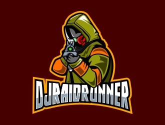 DJRaidRunner logo design by logoviral