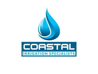 Coastal Carolina Irrigation  logo design by pencilhand
