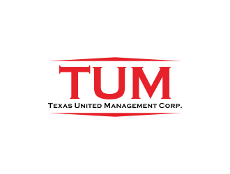 (TUM) Texas United Management Corp. logo design by Greenlight