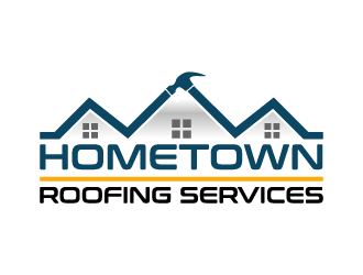 Hometown Roofing Services  logo design by reight