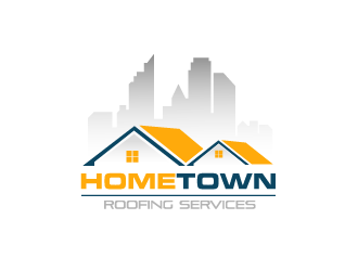 Hometown Roofing Services  logo design by grea8design
