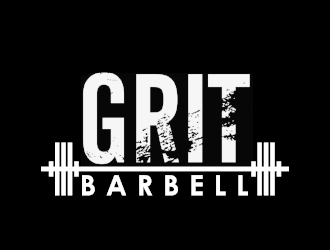 Grit Barbell logo design by MarkindDesign