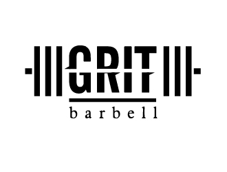 Grit Barbell logo design by Marianne