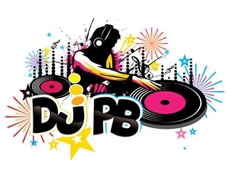 DJ PB logo design by shere