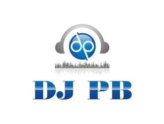 DJ PB logo design by hariyantodesign