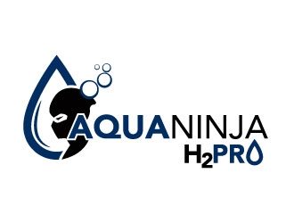 AquaNinja, Inc. logo design by daywalker