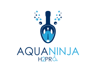 AquaNinja, Inc. logo design by done