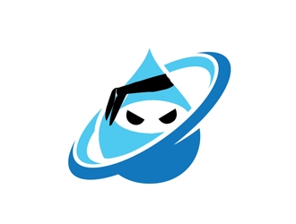 AquaNinja, Inc. logo design by Roma