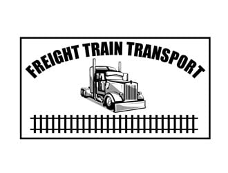 FREIGHT TRAIN TRANSPORT logo design by frontrunner