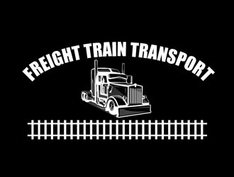 FREIGHT TRAIN TRANSPORT Logo Design